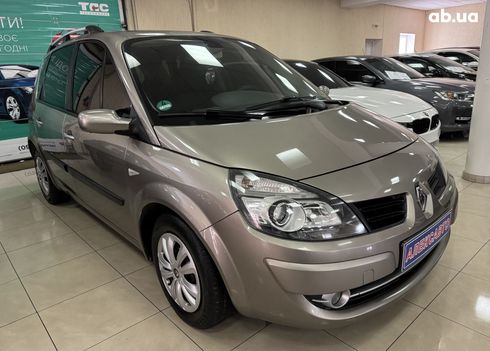 Renault Scenic 2008 бежевый - фото 12