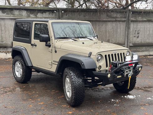 Jeep Wrangler 2017 бежевый - фото 3