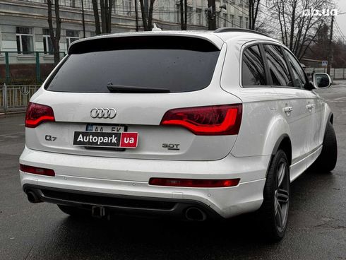 Audi Q7 2015 белый - фото 14