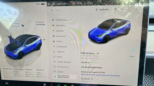 Tesla Model Y 2023 белый - фото 10