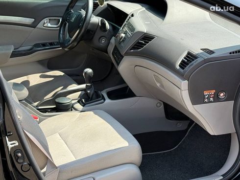 Honda Civic 2012 черный - фото 15