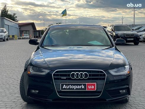 Audi A4 2013 черный - фото 2