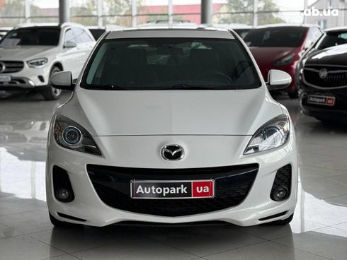 Mazda 3 2013 белый - фото 2