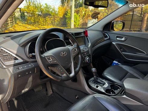 Hyundai Santa Fe 2014 синий - фото 14