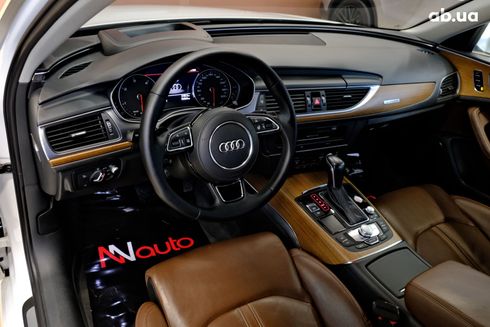 Audi A6 2016 белый - фото 6