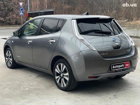 Nissan Leaf 2016 серый - фото 7