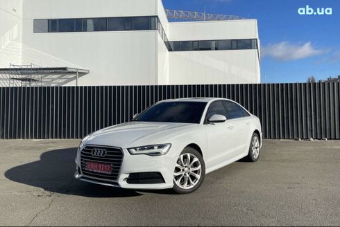 Audi A6 2018 белый - фото 3