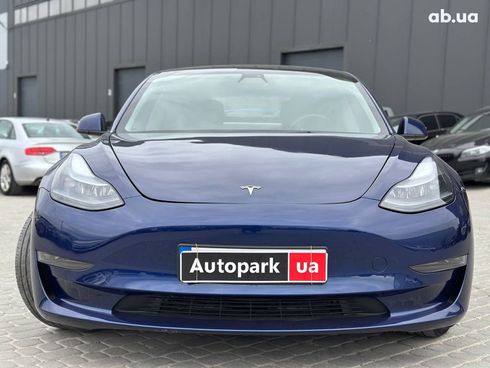 Tesla Model 3 2023 синий - фото 2