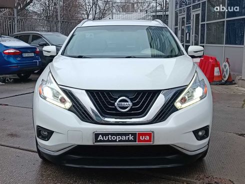 Nissan Murano 2017 белый - фото 2