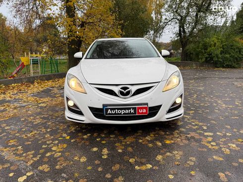 Mazda 6 2011 белый - фото 2