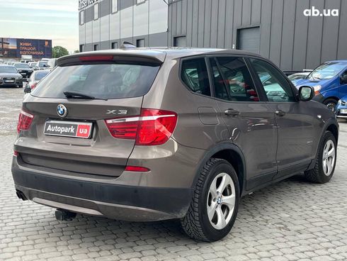 BMW X3 2010 коричневый - фото 9