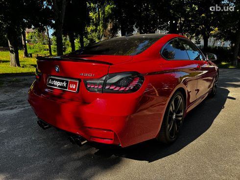 BMW 4 серия 2016 красный - фото 5