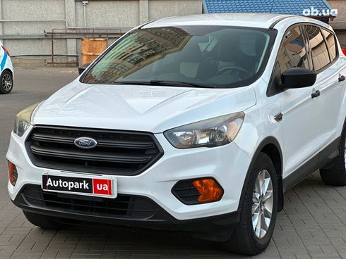 Ford Escape 2017 белый - фото 2