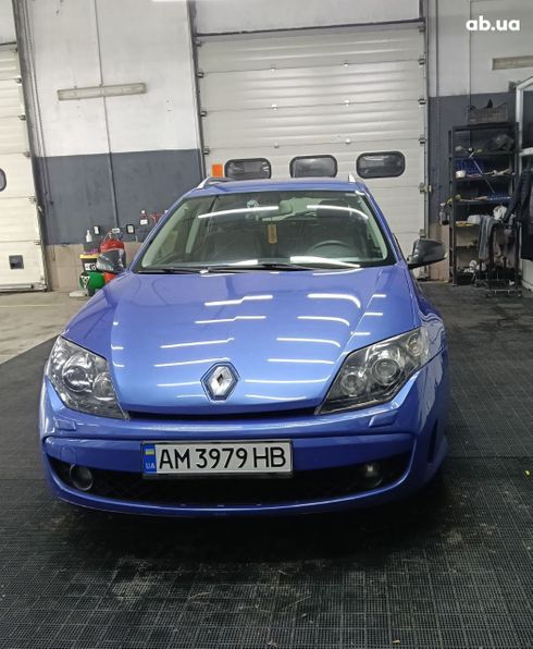 Renault Laguna 2008 голубой - фото 4