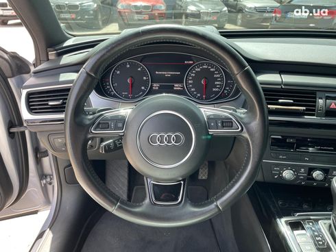 Audi A6 2015 серый - фото 4