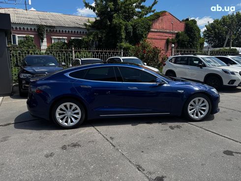 Tesla Model S 2016 синий - фото 8