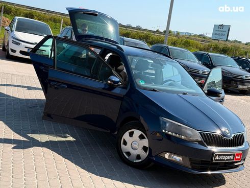 Skoda Fabia 2015 синий - фото 22
