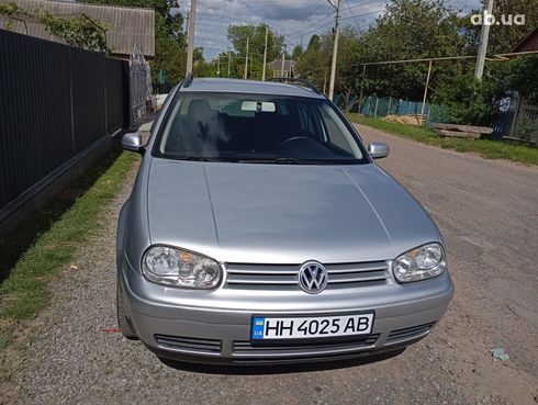 Volkswagen Golf 2003 серый - фото 4