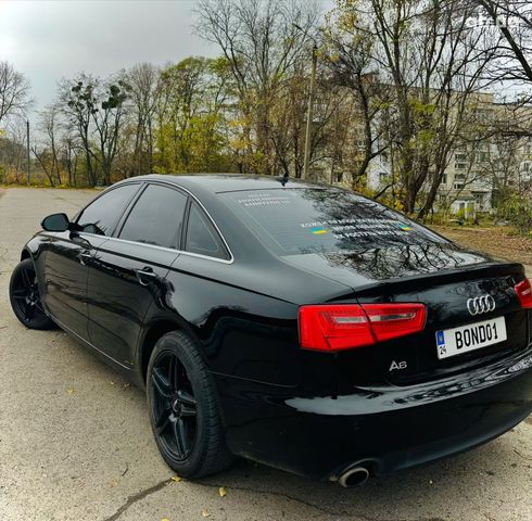 Audi A6 2013 черный - фото 4