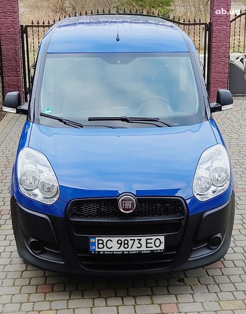 Fiat Doblo 2013 голубой - фото 2