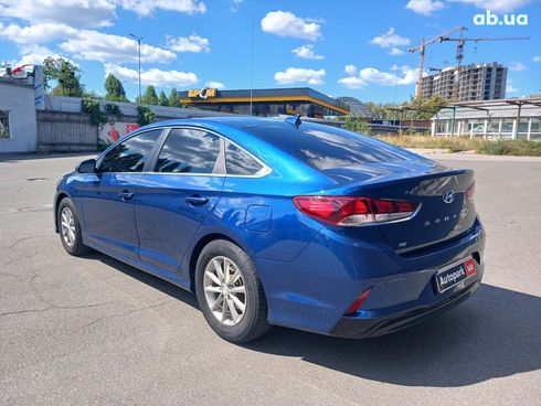 Hyundai Sonata 2018 синий - фото 13