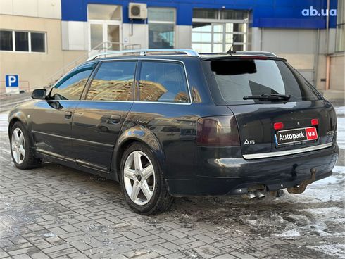 Audi A6 2002 черный - фото 7