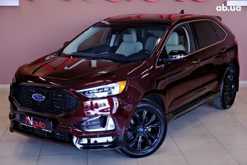 Ford Edge 2019 вишневый - фото 2