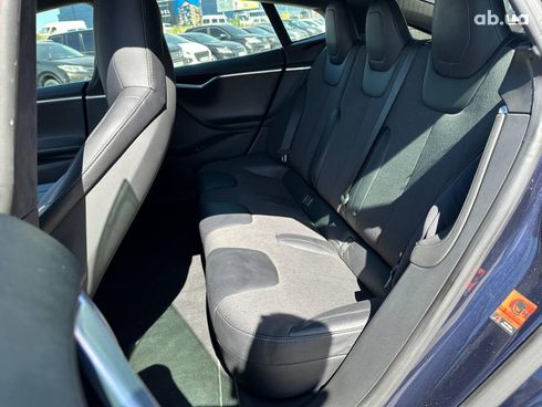 Tesla Model S 2015 синий - фото 21