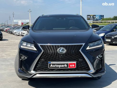 Lexus rx 350 2017 синий - фото 2