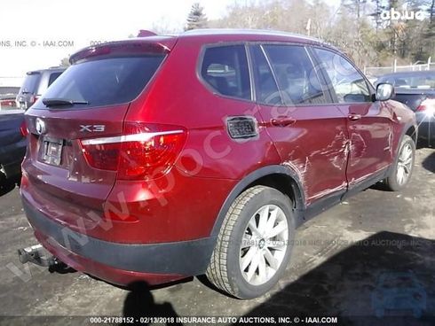 BMW X3 2012 красный - фото 12