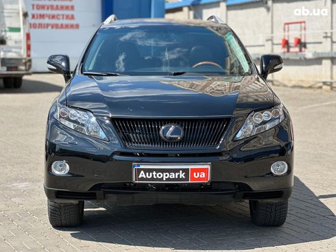 Lexus rx 450 h 2011 черный - фото 2