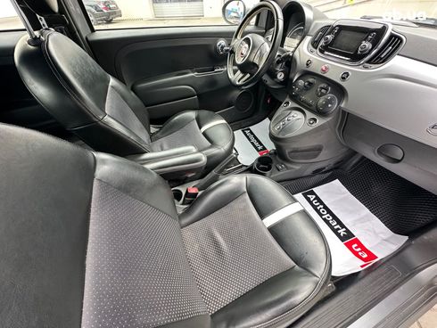 Fiat 500E 2017 серый - фото 21