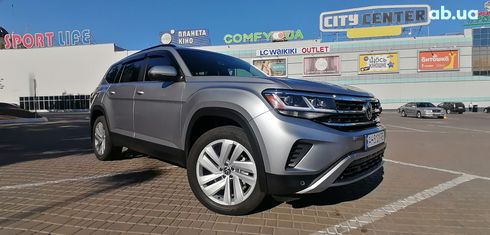 Volkswagen Atlas 2021 серый - фото 3