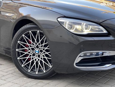 BMW 6 серия 2015 черный - фото 14