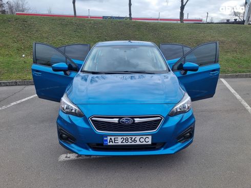 Subaru Impreza 2018 голубой - фото 15