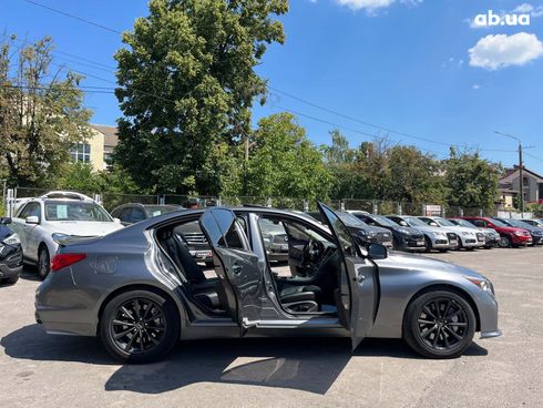 Infiniti Q50 2015 серый - фото 20