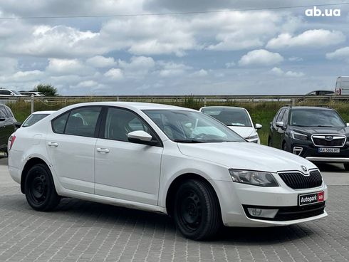 Skoda Octavia 2014 белый - фото 38