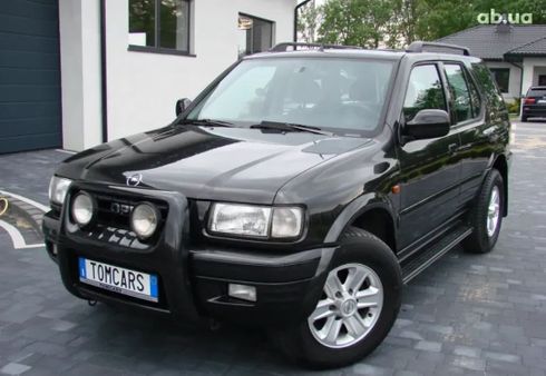 Opel Frontera 2003 черный - фото 3