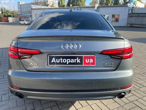 Audi A4 2016 серый - фото 5