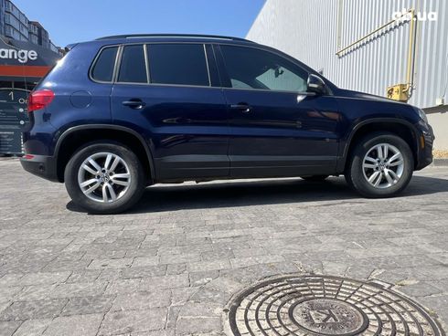 Volkswagen Tiguan 2015 синий - фото 4