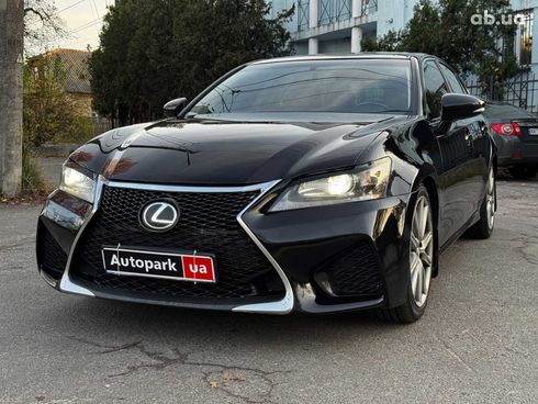 Lexus gs 350 2014 черный - фото 2