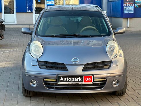 Nissan Micra 2007 серый - фото 2