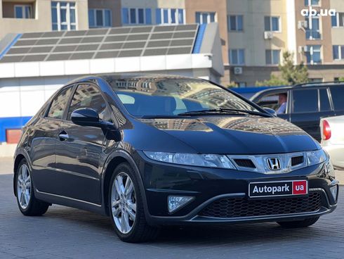 Honda Civic 2008 черный - фото 3