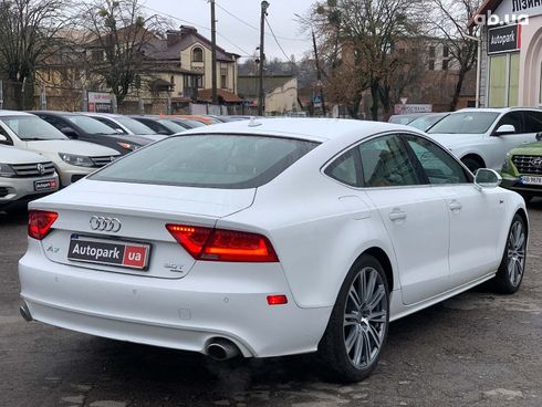 Audi A7 2013 белый - фото 5