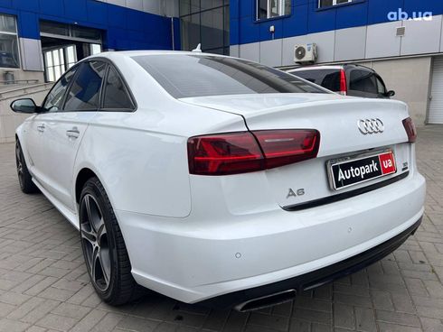 Audi A6 2016 белый - фото 12