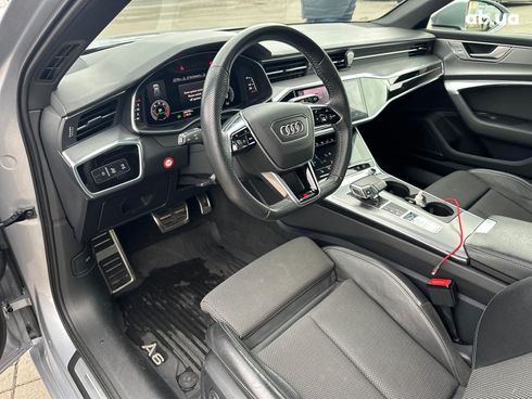 Audi A6 2019 серый - фото 18