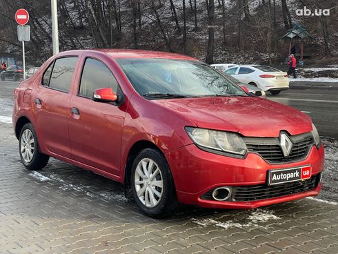 Renault Logan 2013 красный - фото 3