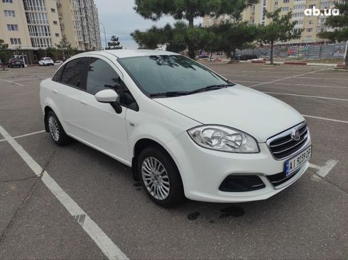 Fiat Linea 2014 белый - фото 2