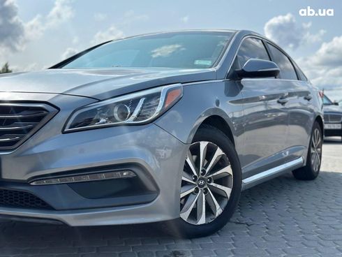 Hyundai Sonata 2014 серый - фото 3