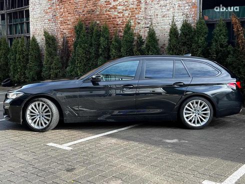 BMW 5 серия 2020 черный - фото 7